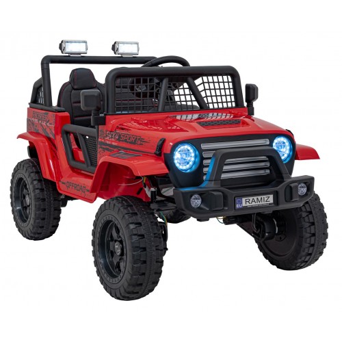 Vozidlo OFF ROAD 4x4 SPORT Červené