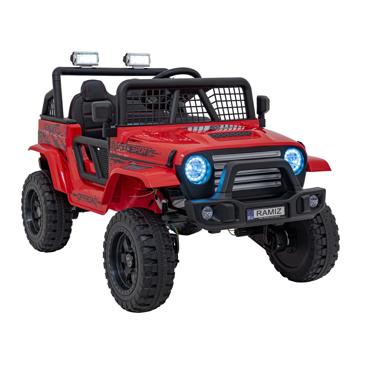 Vozidlo OFF ROAD 4x4 SPORT Červené