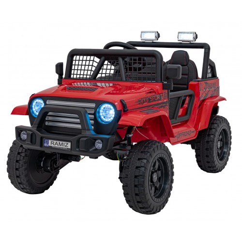 Vozidlo OFF ROAD 4x4 SPORT Červené