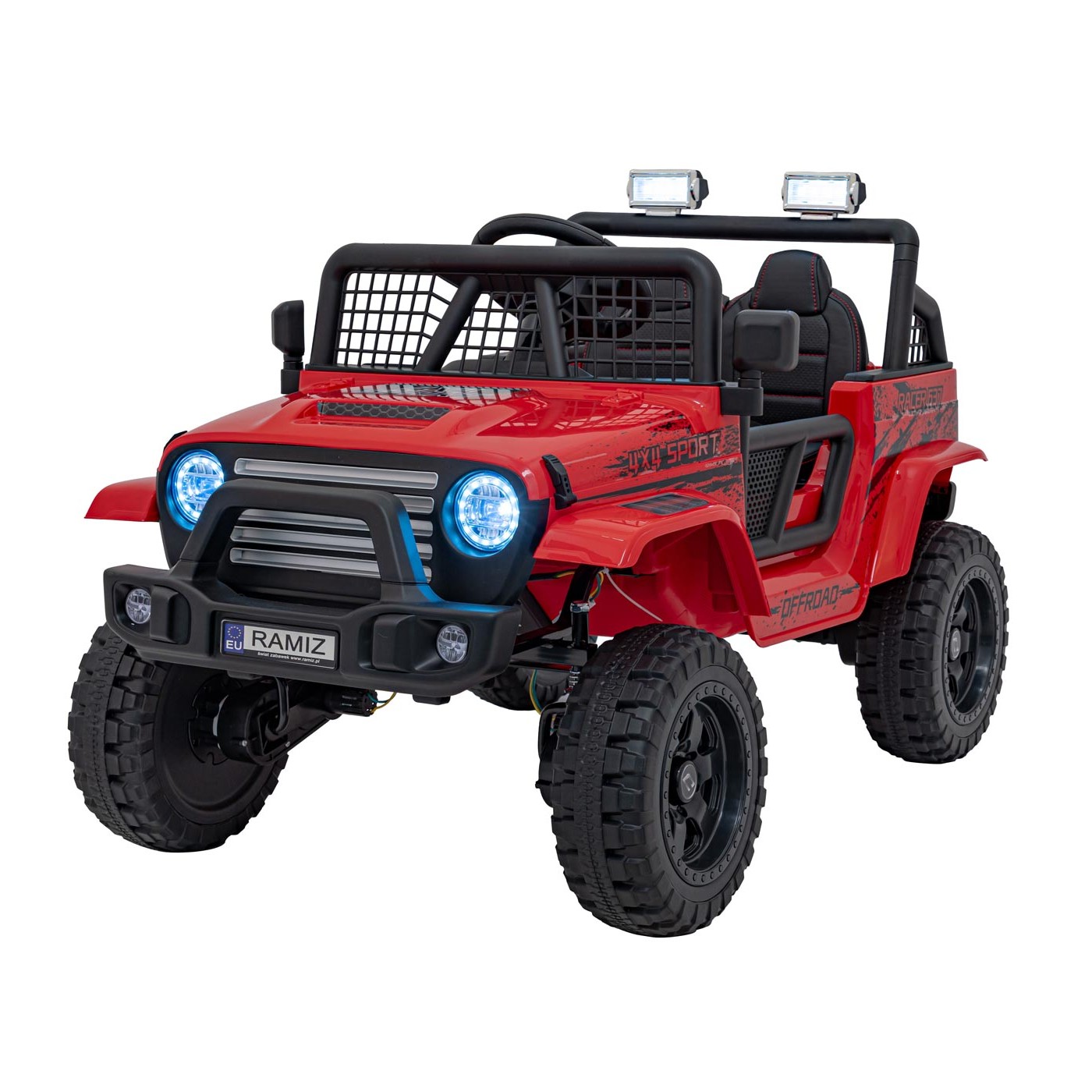 Vozidlo OFF ROAD 4x4 SPORT Červené