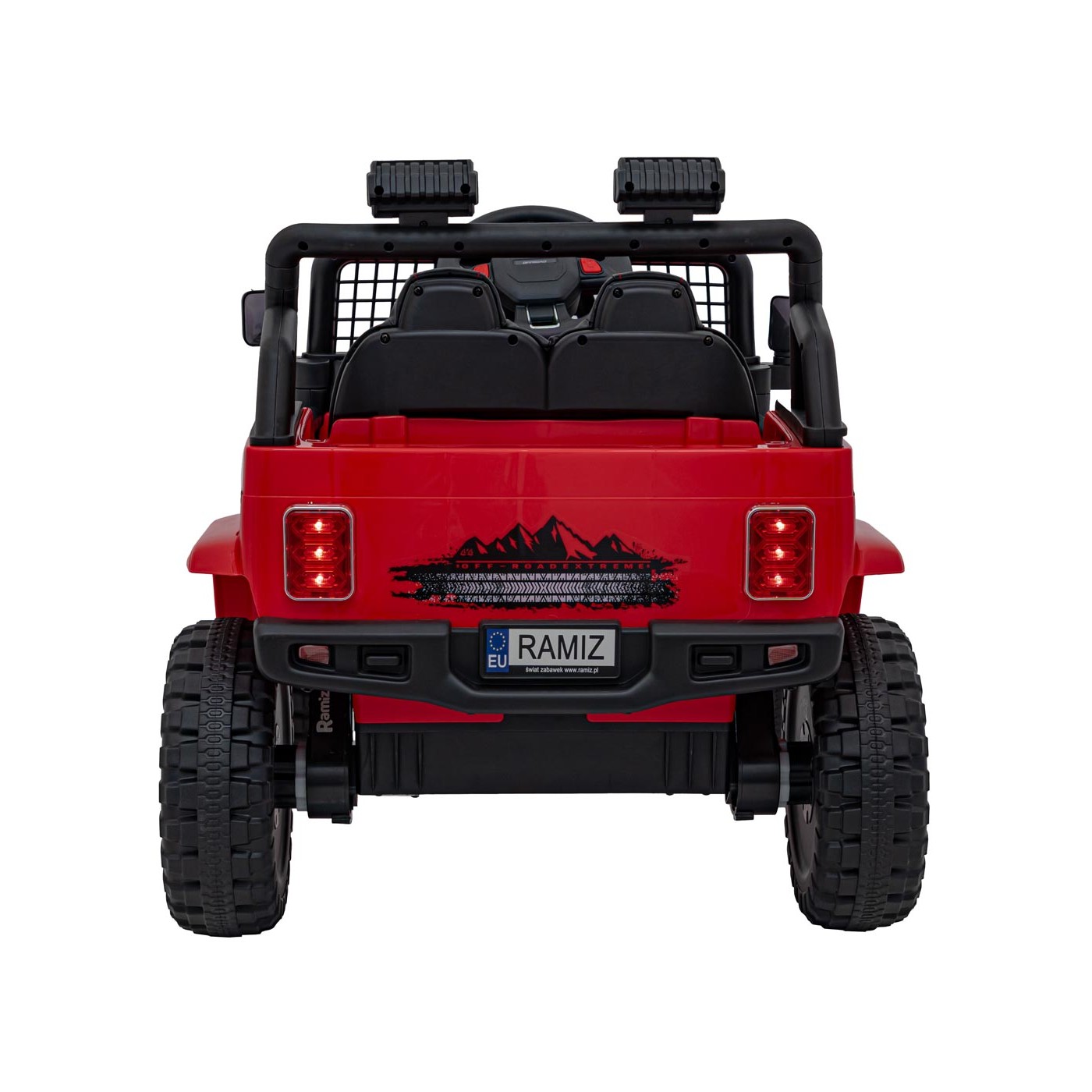 Vozidlo OFF ROAD 4x4 SPORT Červené