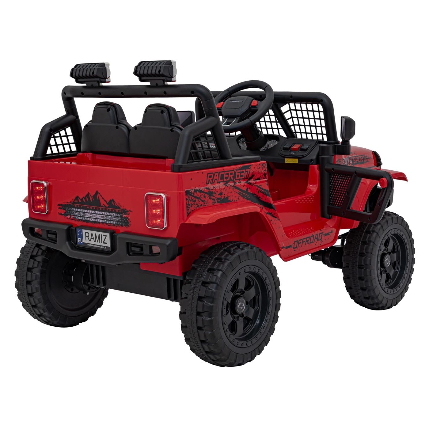 Vozidlo OFF ROAD 4x4 SPORT Červené
