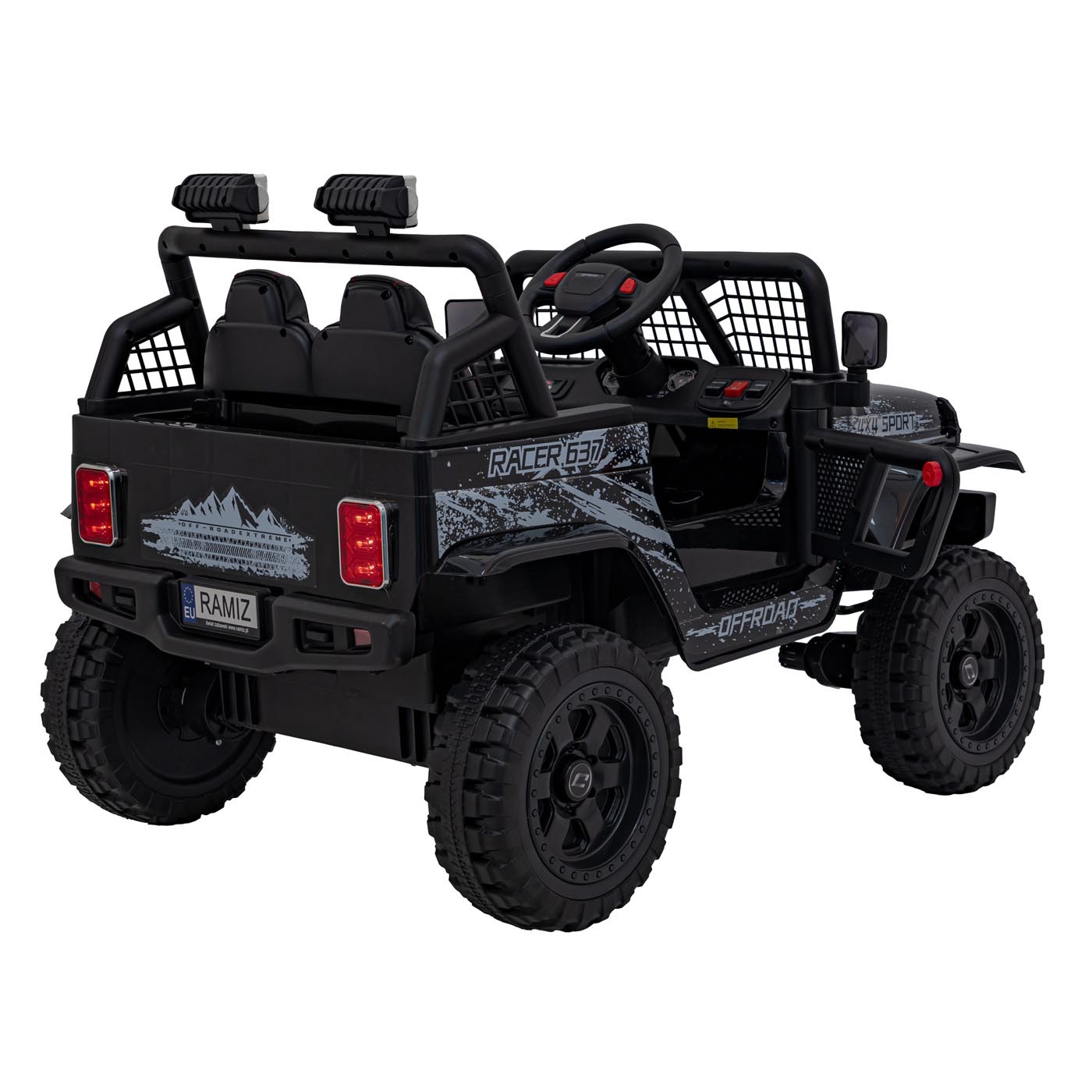 Vozidlo OFF ROAD 4x4 SPORT Černý