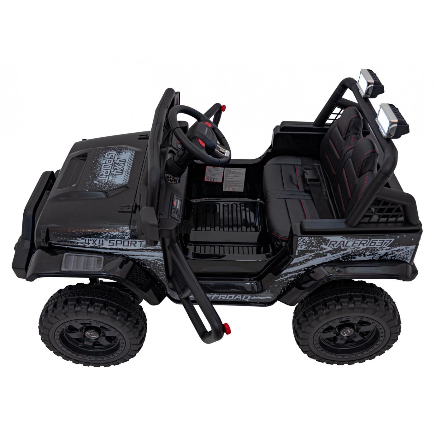 Vozidlo OFF ROAD 4x4 SPORT Černý