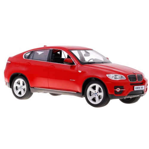 BMW X6 červený RASTAR model 1:14 Dálkové ovládání Auto SUV + 2,4 GHz dálkové ovládání