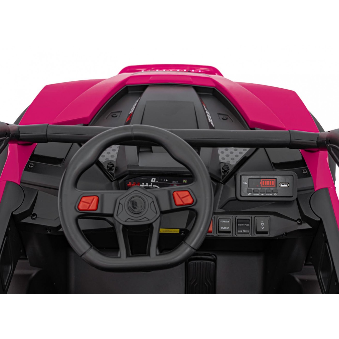 Vůz Buggy 4x4 KCK Růžový