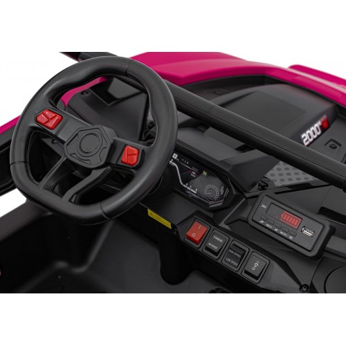 Vůz Buggy 4x4 KCK Růžový