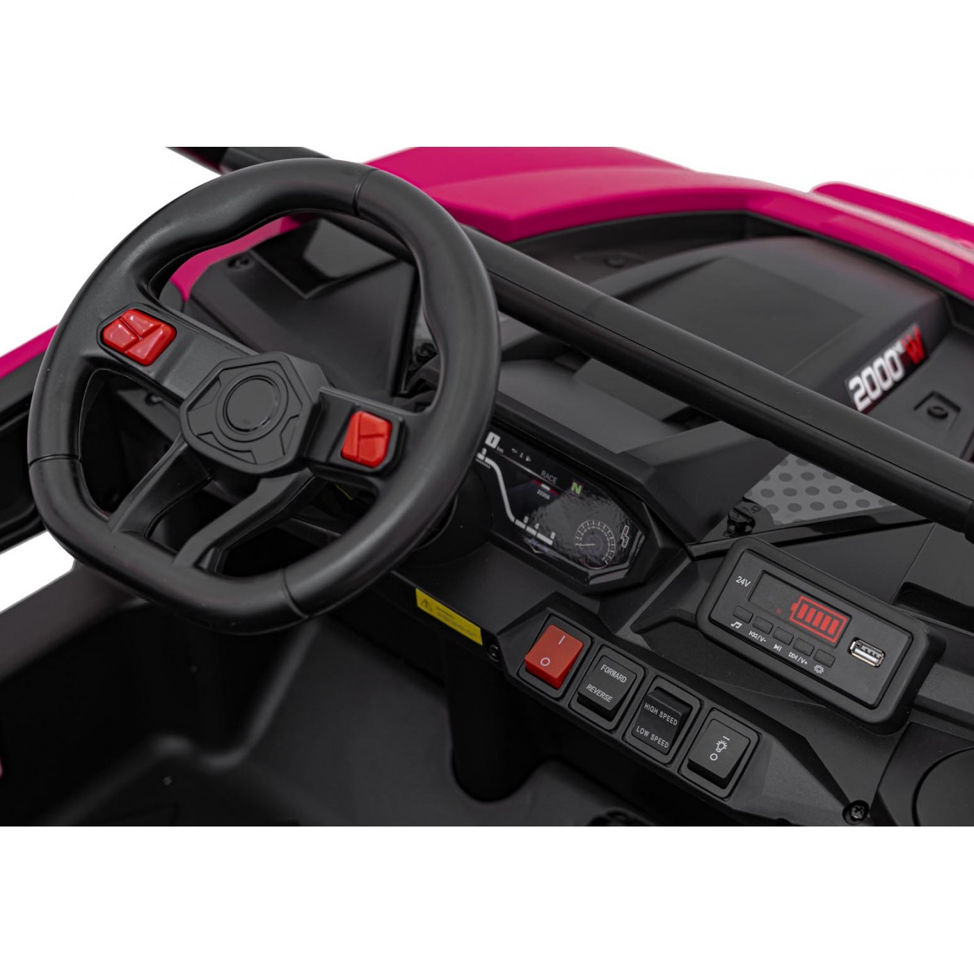 Vůz Buggy 4x4 KCK Růžový