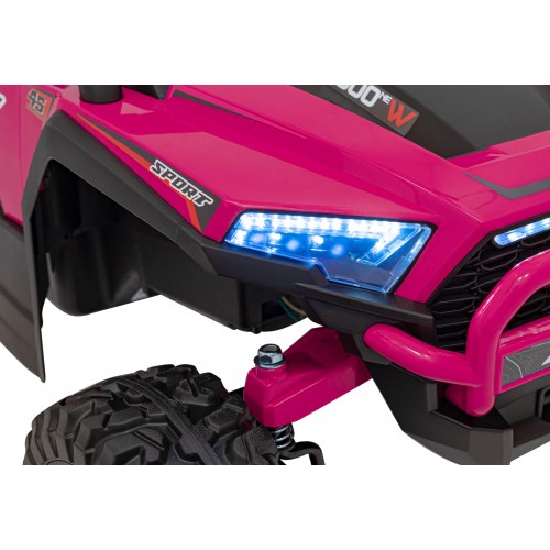 Vůz Buggy 4x4 KCK Růžový
