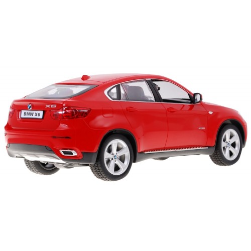 BMW X6 červený RASTAR model 1:14 Dálkové ovládání Auto SUV + 2,4 GHz dálkové ovládání