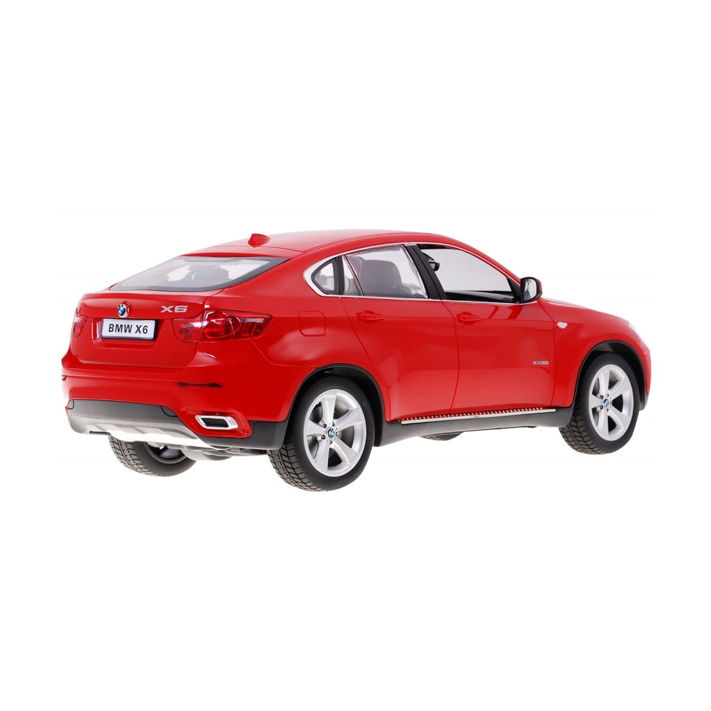 BMW X6 červený RASTAR model 1:14 Dálkové ovládání Auto SUV + 2,4 GHz dálkové ovládání
