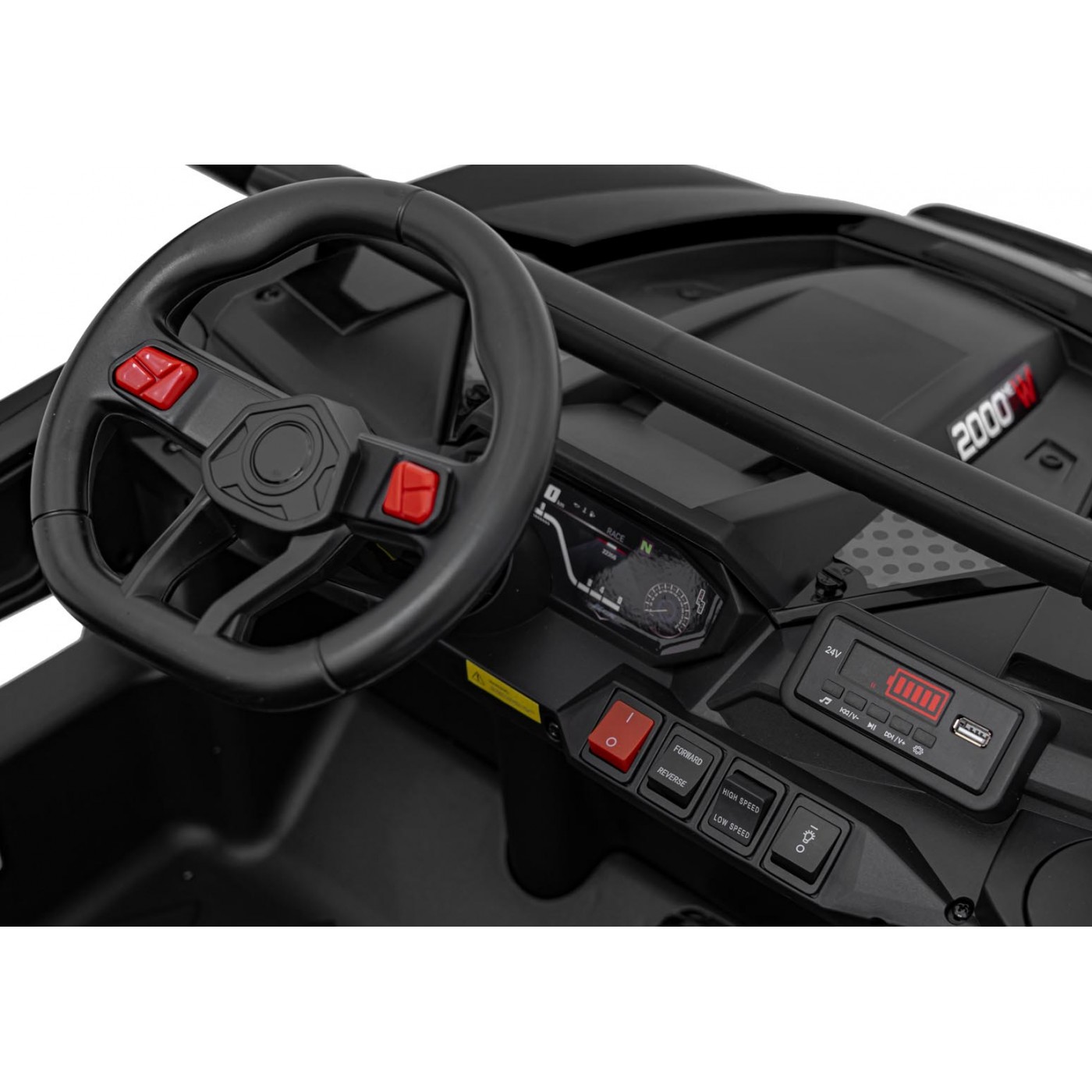 Vozidlo Buggy 4x4 KCK Černý