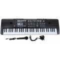 Keybord s výukovou funkcí pro děti 5+ mikrofon + nahrávací rádio - model č. 012