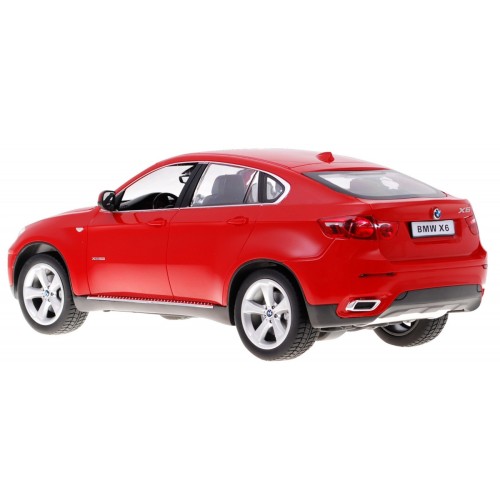 BMW X6 červený RASTAR model 1:14 Dálkové ovládání Auto SUV + 2,4 GHz dálkové ovládání