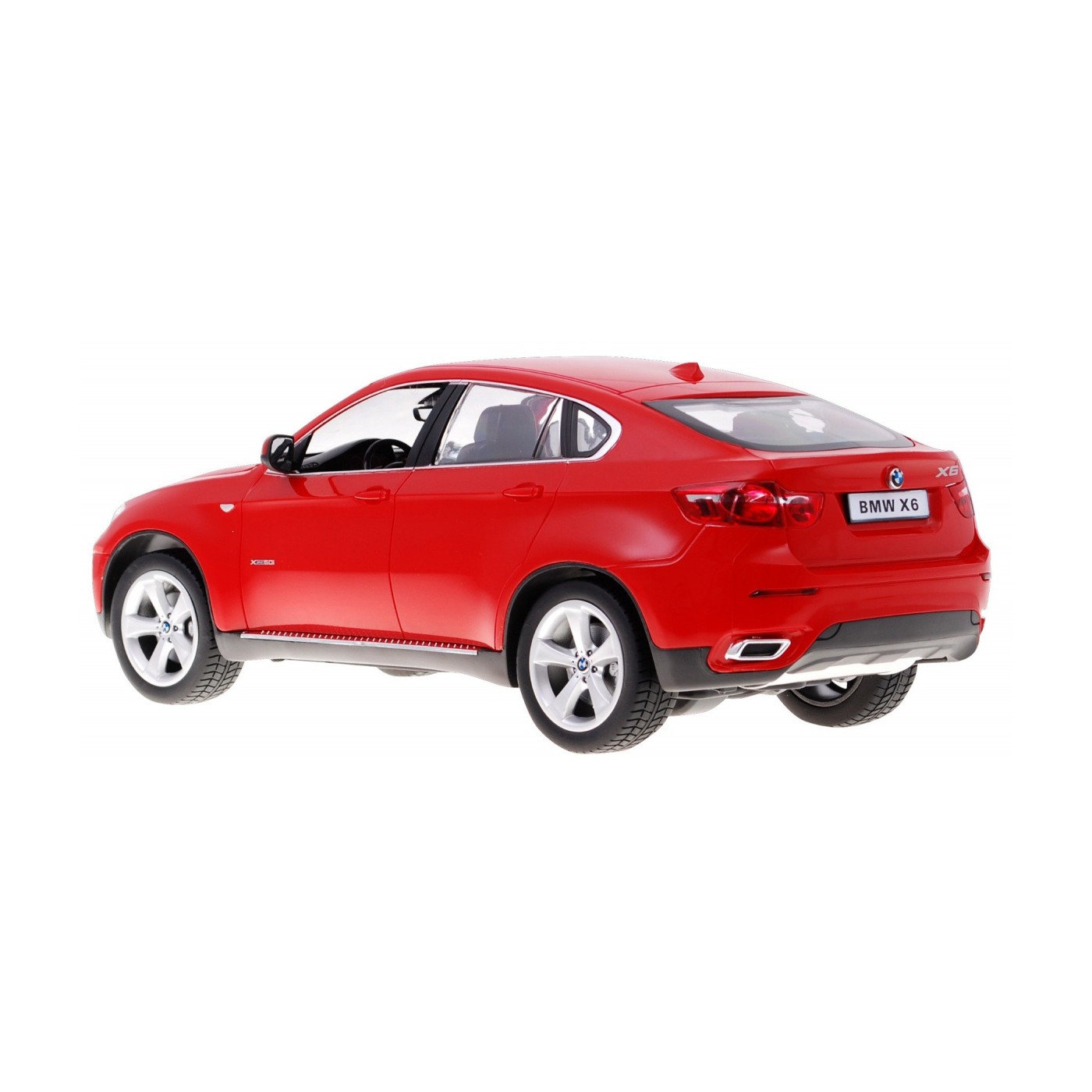 BMW X6 červený RASTAR model 1:14 Dálkové ovládání Auto SUV + 2,4 GHz dálkové ovládání