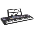 Keybord  pro děti 5+ Hudební stojan Mikrofon + Nahrávání USB MP3 Rádio - Model č. 020