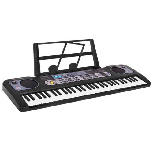 Keybord  pro děti 5+ Hudební stojan Mikrofon + Nahrávání USB MP3 Rádio - Model č. 020