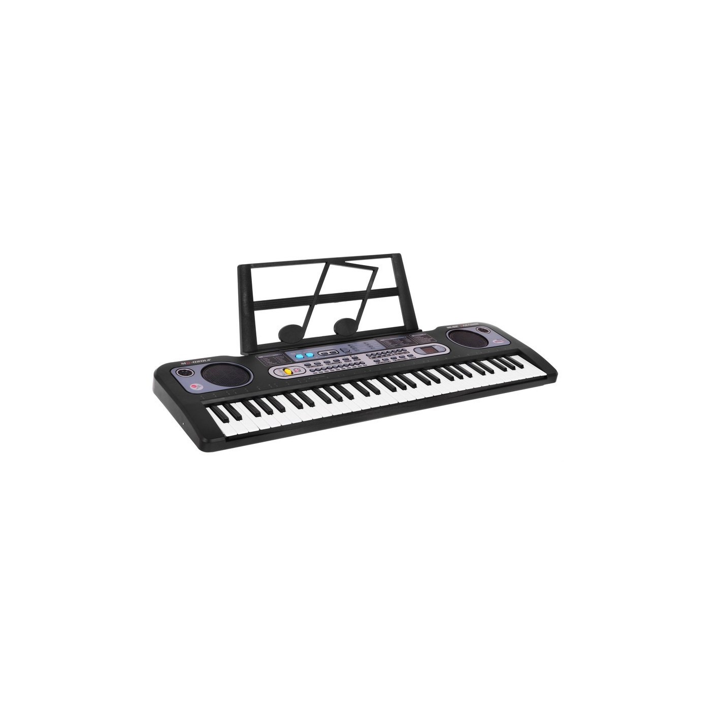 Keybord  pro děti 5+ Hudební stojan Mikrofon + Nahrávání USB MP3 Rádio - Model č. 020