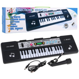 31klávesový dětský keybord 5+ mikrofon + režim lekce - model # 3108