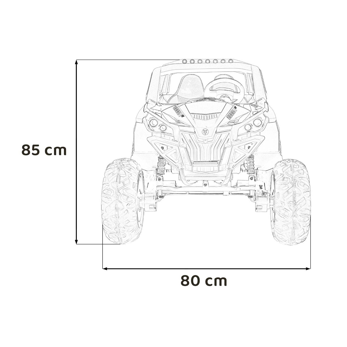 copy of Traktor BLAST Z Przyczepka Zielony