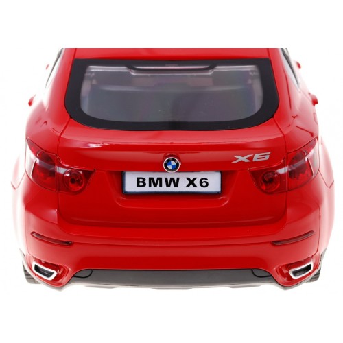 BMW X6 červený RASTAR model 1:14 Dálkové ovládání Auto SUV + 2,4 GHz dálkové ovládání