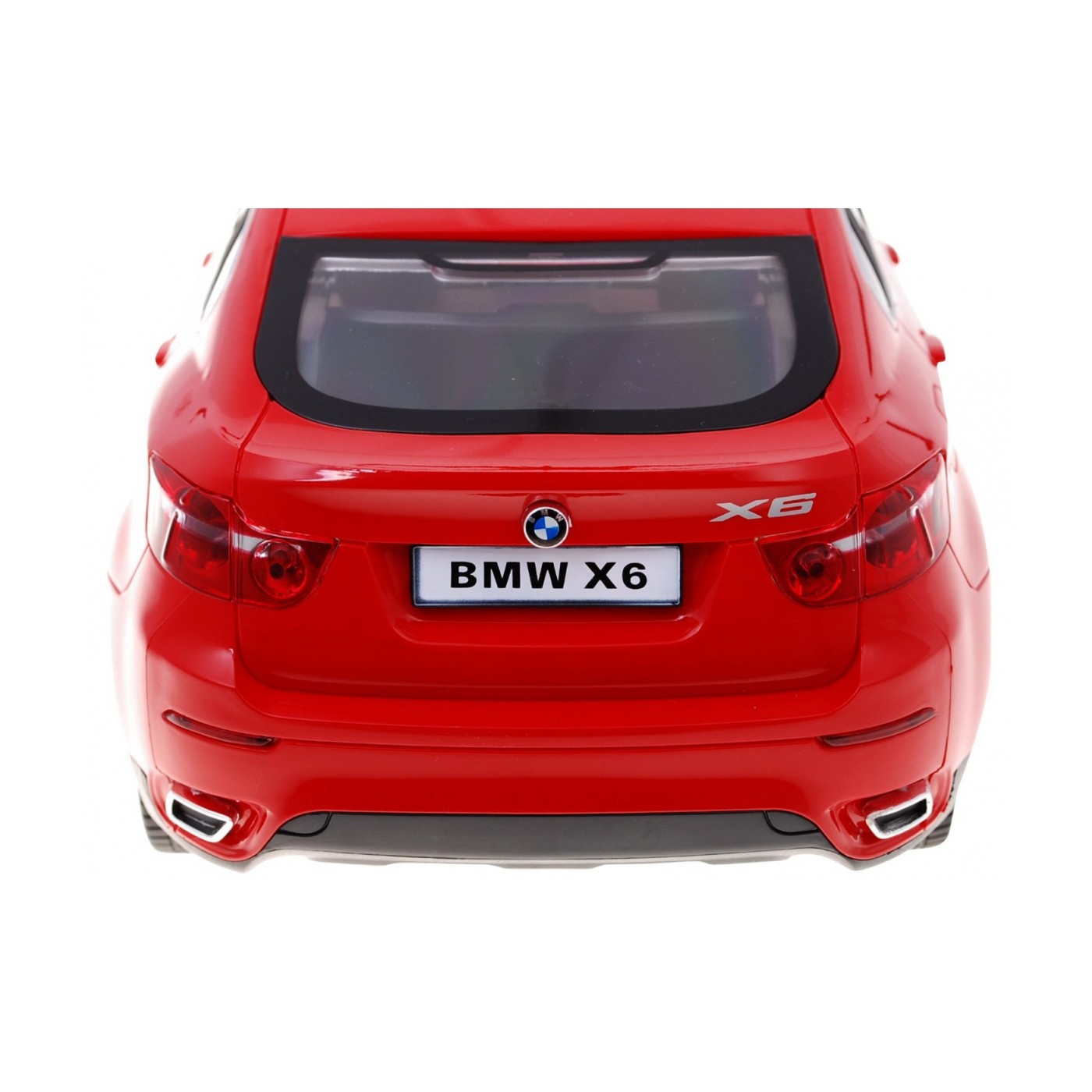 BMW X6 červený RASTAR model 1:14 Dálkové ovládání Auto SUV + 2,4 GHz dálkové ovládání