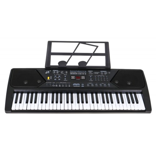 Keybord s výukovým režimem pro děti 5+ Mikrofon Radio hudební stojan - model č. 600