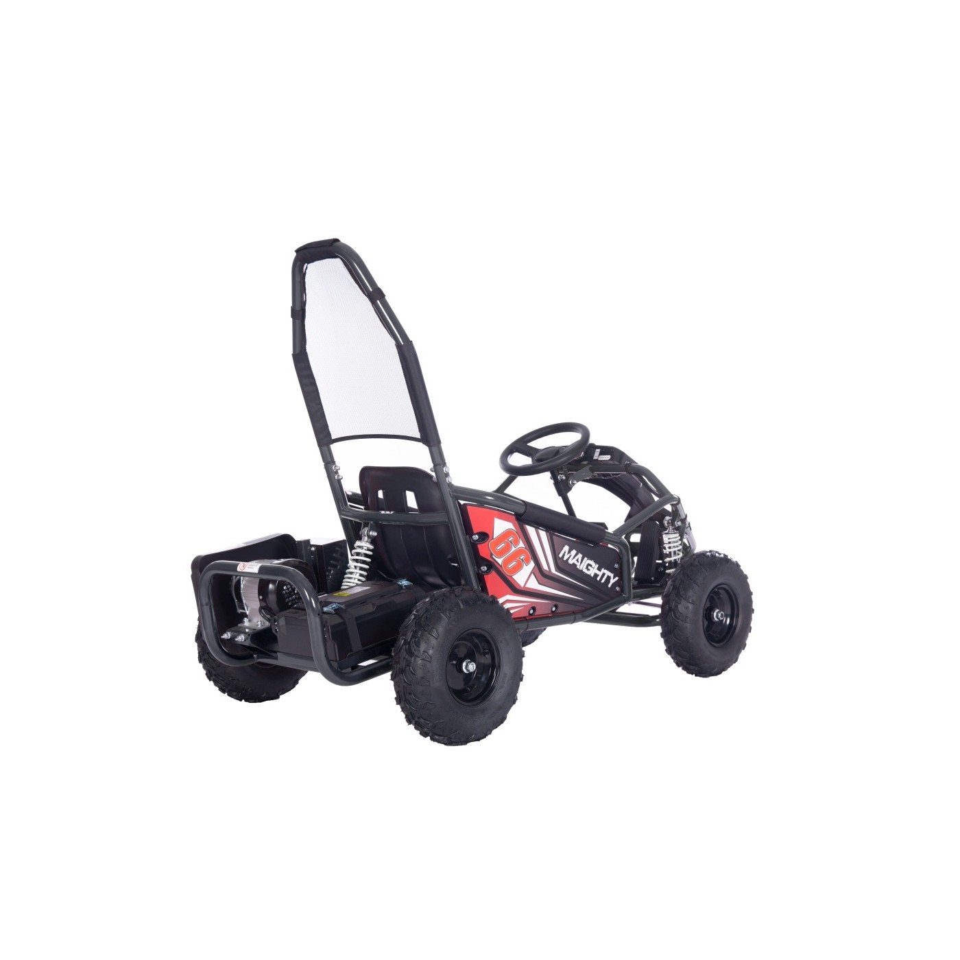 MAIGHTY Black Electric Gokart Vehicle
