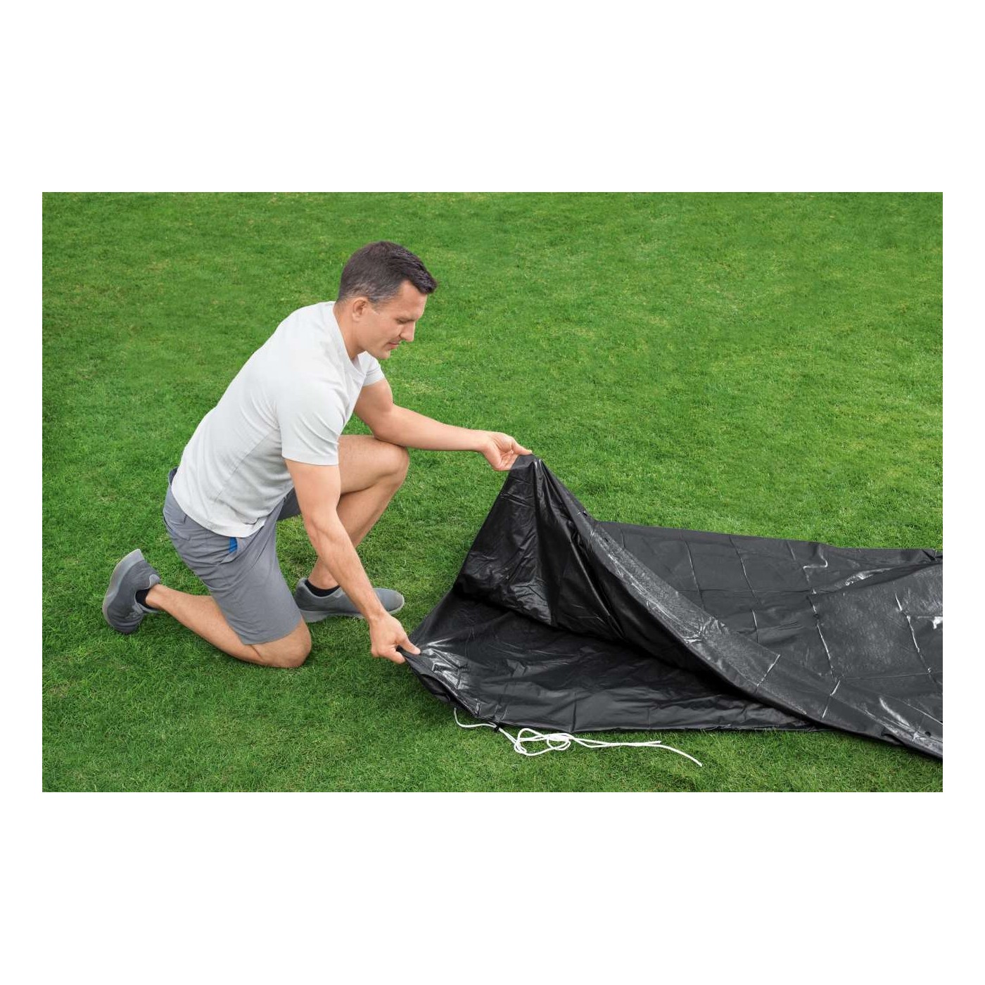 Kryt 305cm pro rámový bazén 305cm/10FT BESTWAY