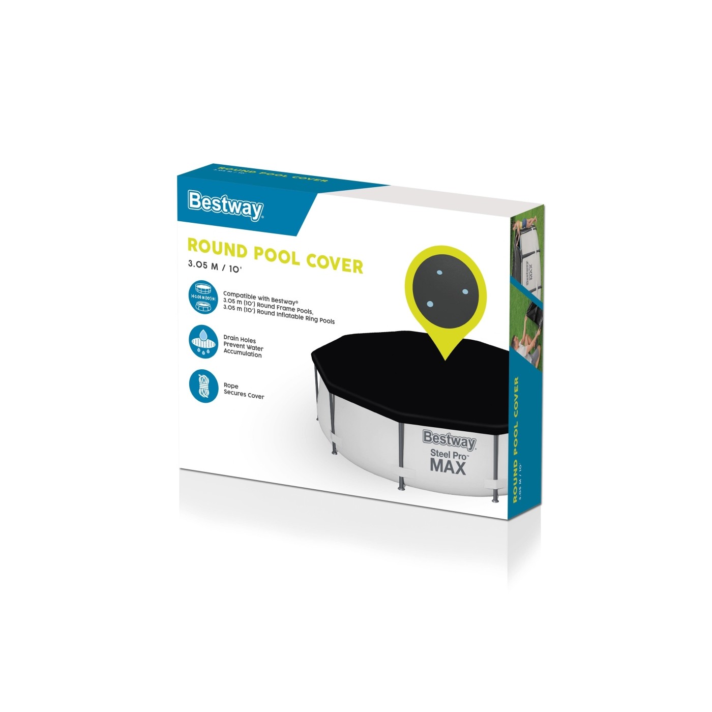Kryt 305cm pro rámový bazén 305cm/10FT BESTWAY