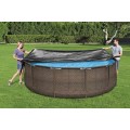 Kryt 370 cm pro rámový a panelový bazén 360-366cm/12FT BESTWAY