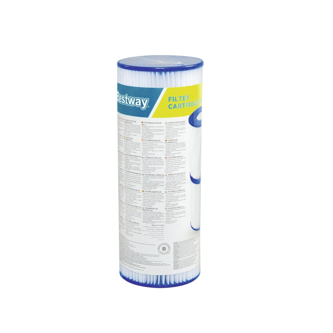 Náhradní filtry typ II pro bazénová čerpadla 2006/3028l BESTWAY 2 ks.