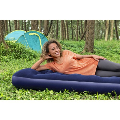 Velurová matrace s pumpičkou 185/76/28 cm BESTWAY
