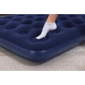 Velurová matrace s pumpičkou 191/137/28 cm BESTWAY