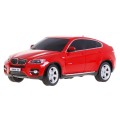 BMW X6 červený RASTAR model 1:24 Dálkové ovládání Auto SUV + dálkové ovládání