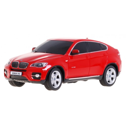 BMW X6 červený RASTAR model 1:24 Dálkové ovládání Auto SUV + dálkové ovládání