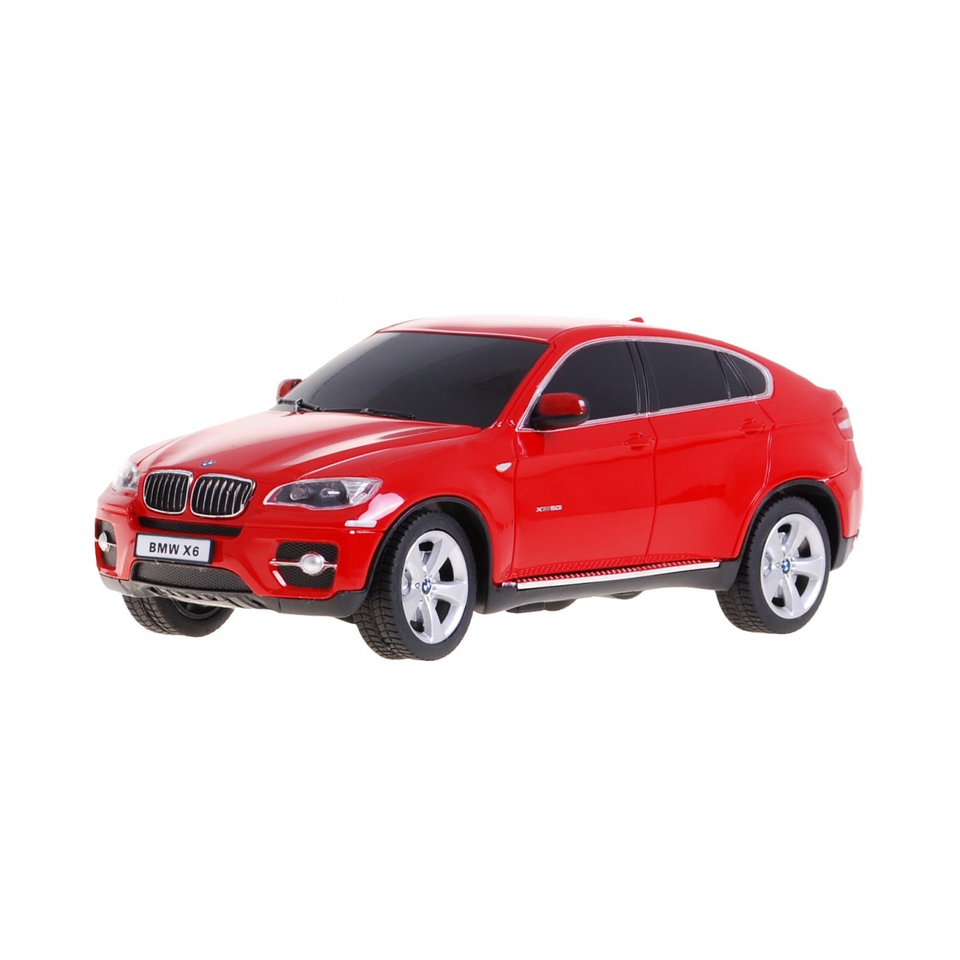 BMW X6 červený RASTAR model 1:24 Dálkové ovládání Auto SUV + dálkové ovládání
