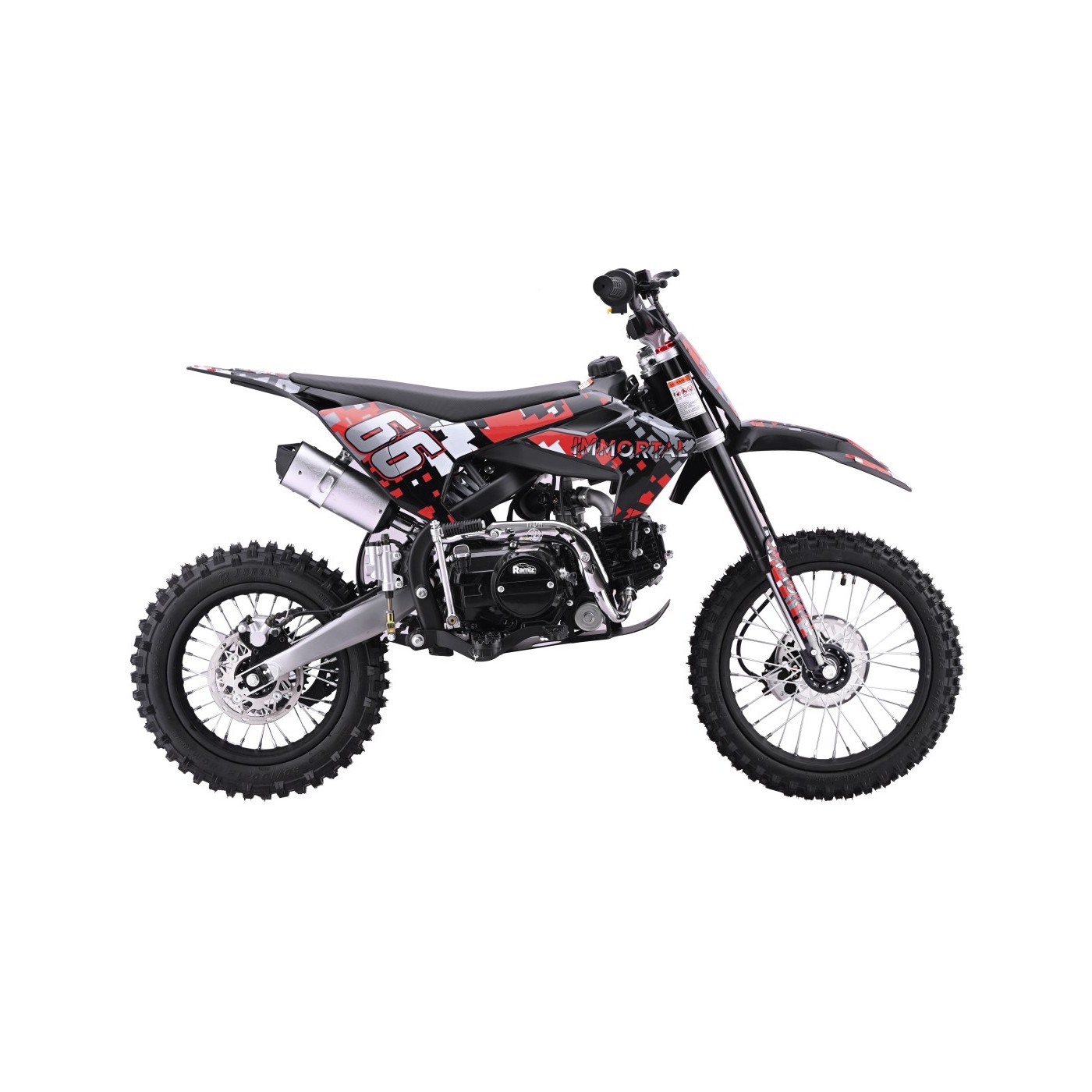 Spalovací motor vozidla 110CM IMMORTAL červený