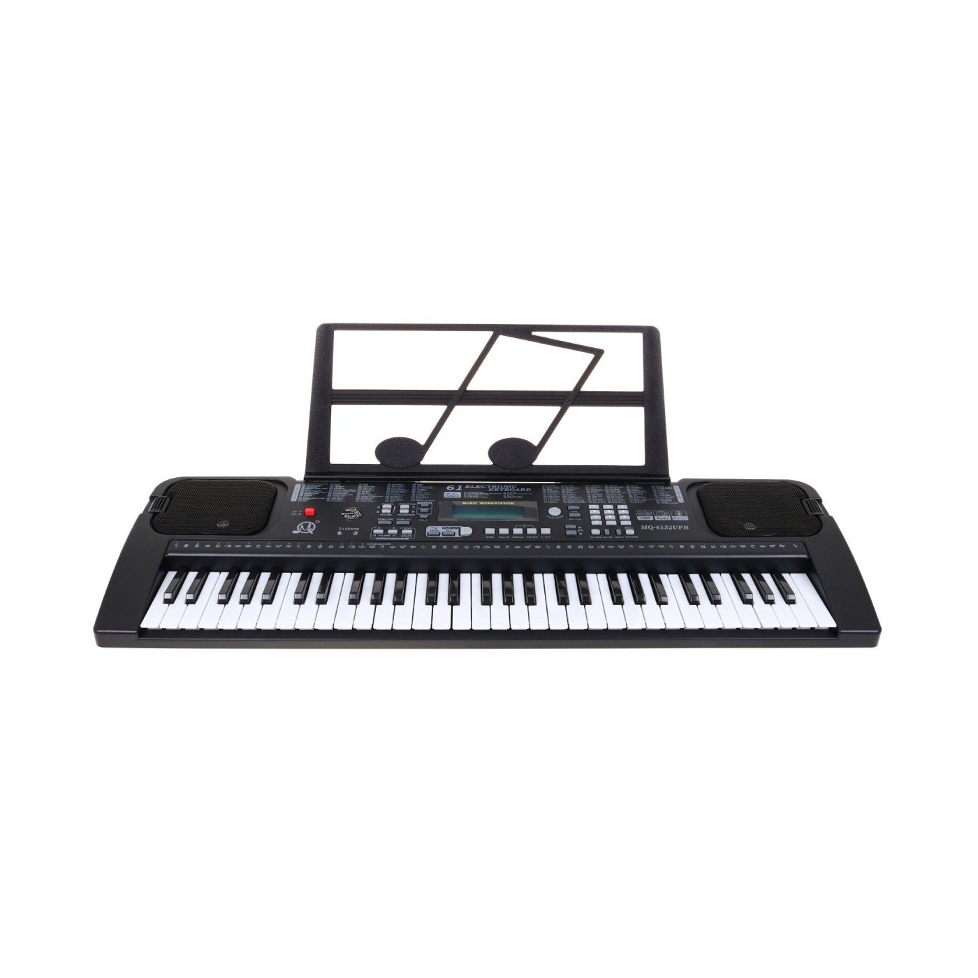 Keybord s mikrofonem pro děti 5+ USB MP3 rádio metr - model č. 6152