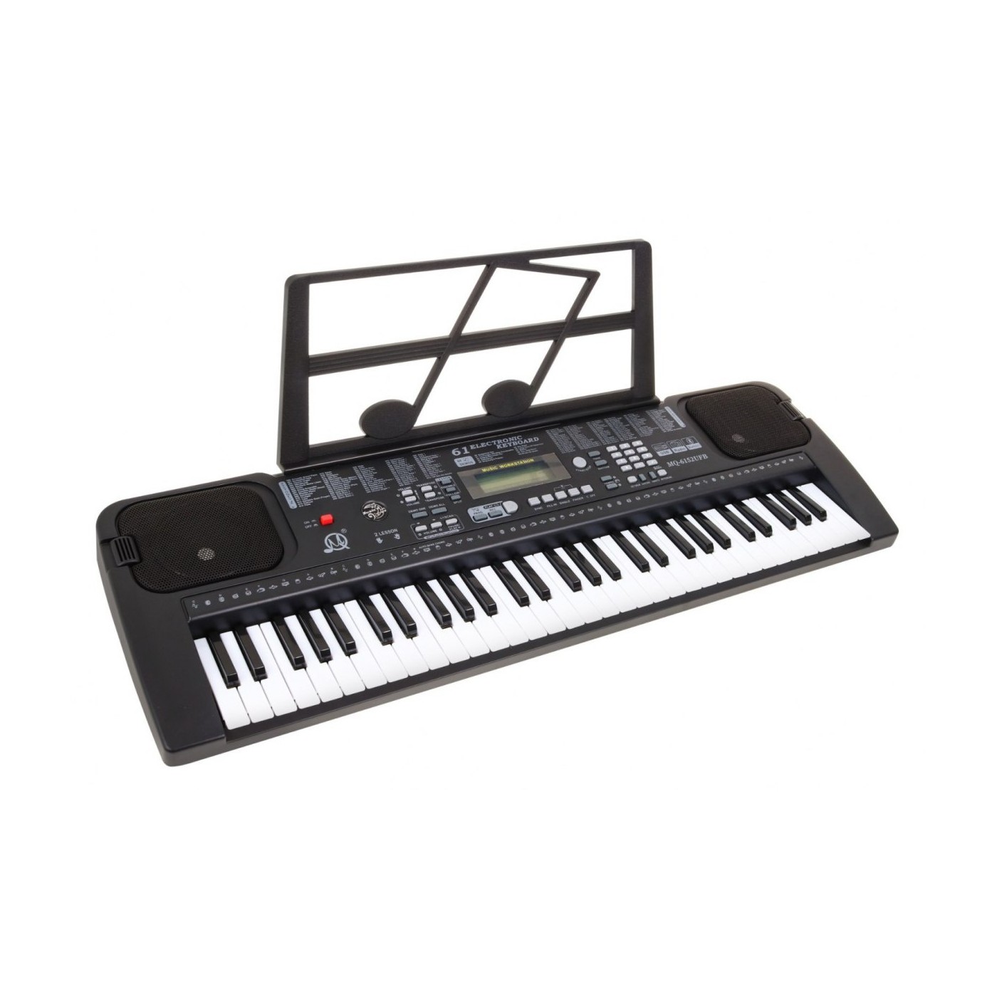Keybord s mikrofonem pro děti 5+ USB MP3 rádio metr - model č. 6152