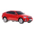 BMW X6 červený RASTAR model 1:24 Dálkové ovládání Auto SUV + dálkové ovládání