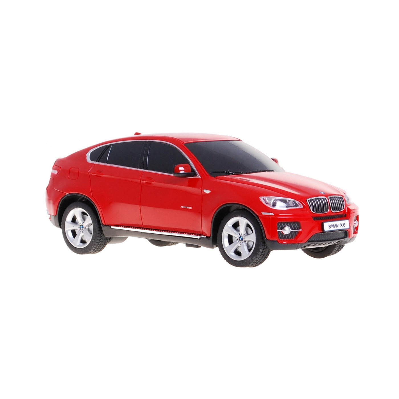 BMW X6 červený RASTAR model 1:24 Dálkové ovládání Auto SUV + dálkové ovládání