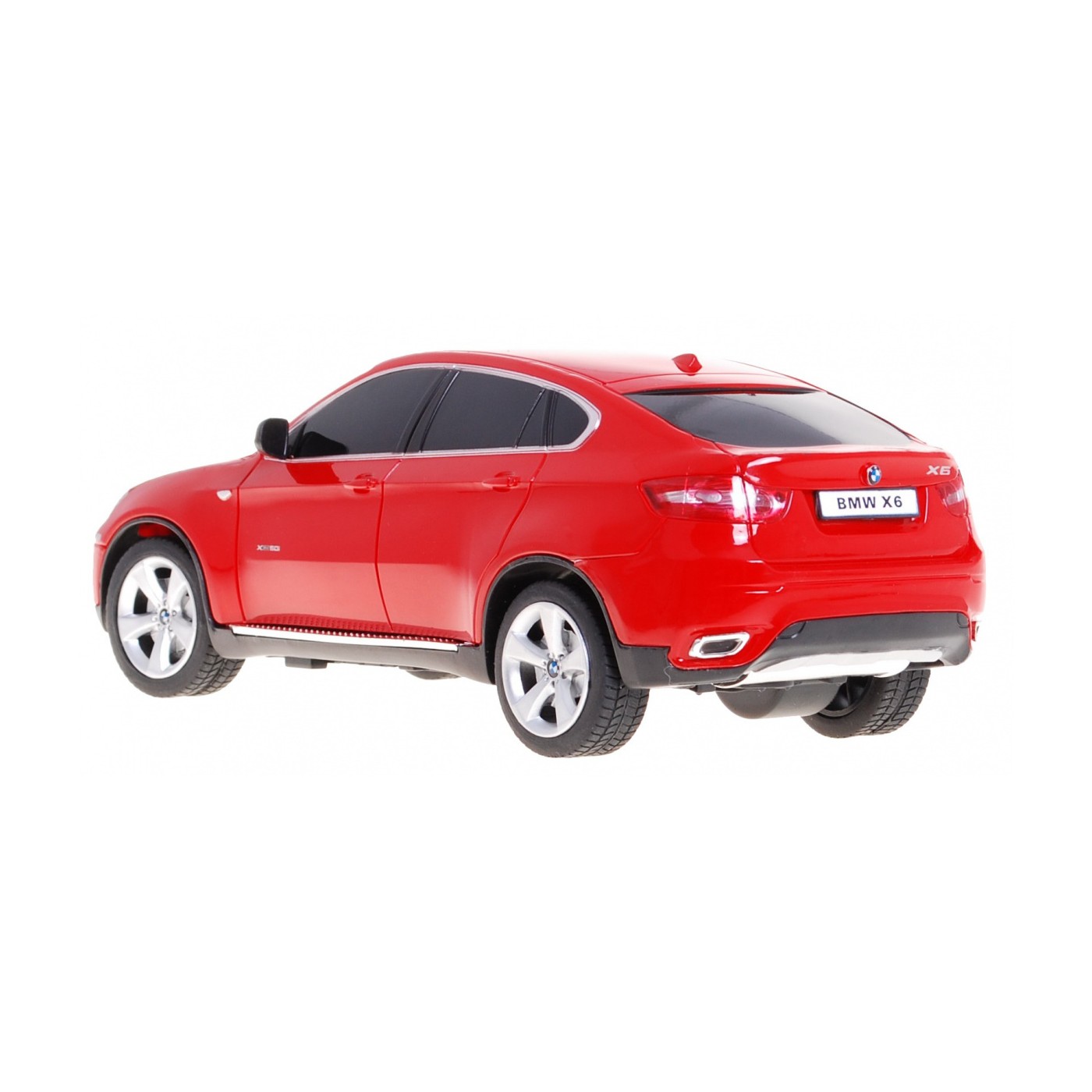 BMW X6 červený RASTAR model 1:24 Dálkové ovládání Auto SUV + dálkové ovládání