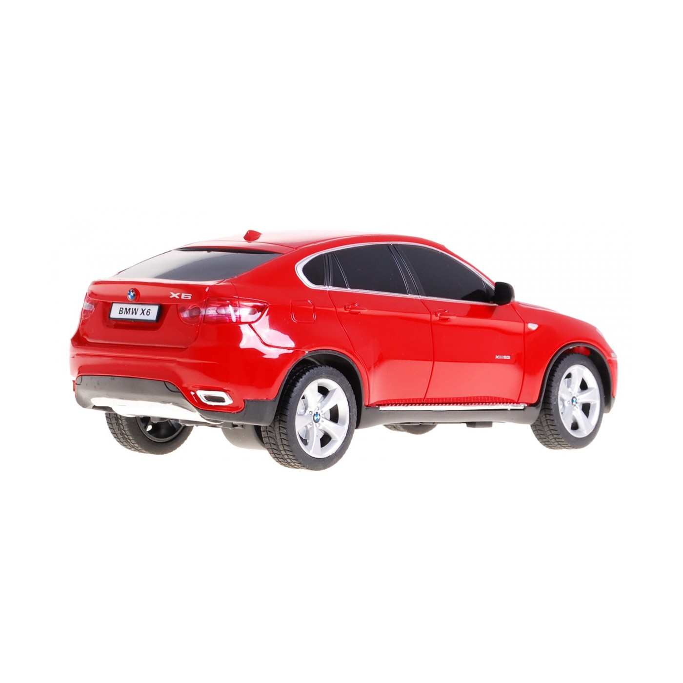 BMW X6 červený RASTAR model 1:24 Dálkové ovládání Auto SUV + dálkové ovládání