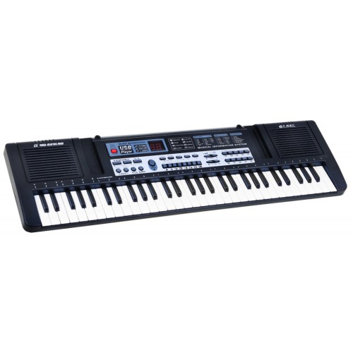 Keybord s lekcemi pro děti 5+ mikrofon + USB nahrávání - model č. 829