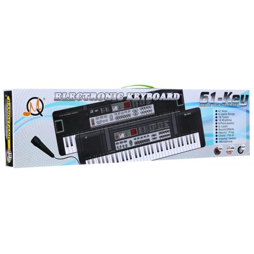 Keybord s lekcemi pro děti 5+ mikrofon + USB nahrávání - model č. 829