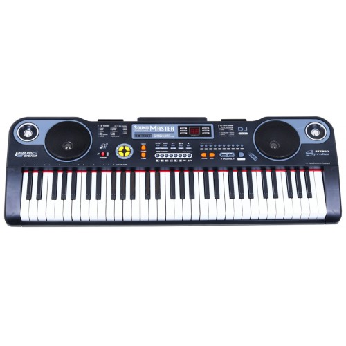 Keybord s funkcemi pro děti 5+ hudební sada Režim lekce Mikrofon - model č. 860