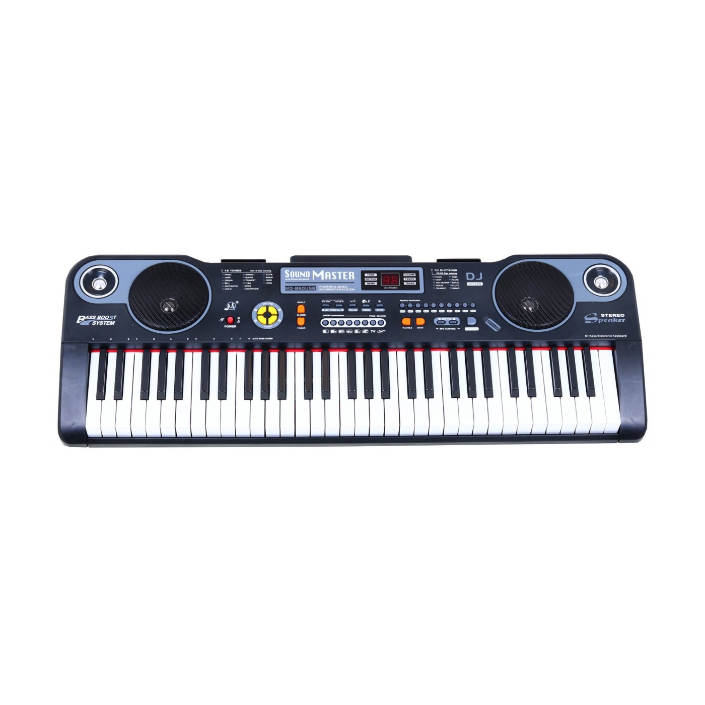 Keybord s funkcemi pro děti 5+ hudební sada Režim lekce Mikrofon - model č. 860