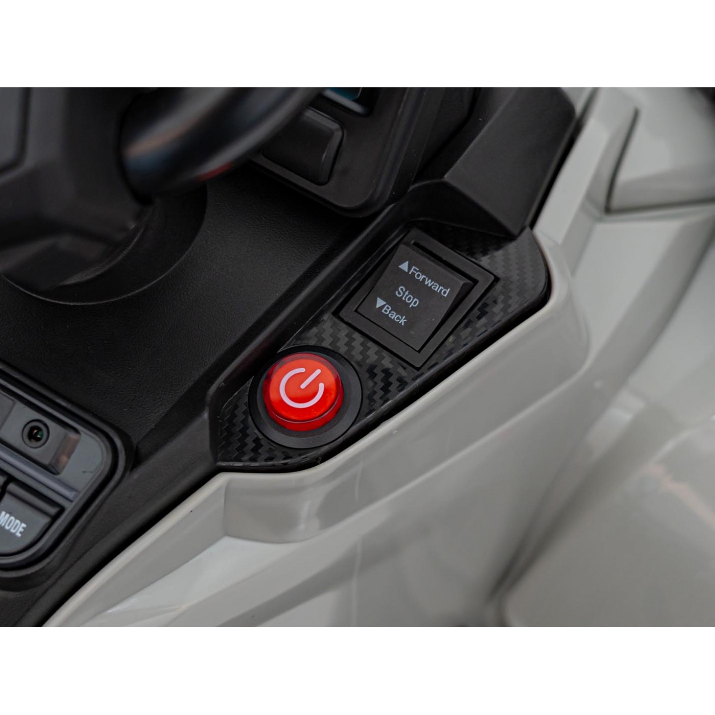 Čtyřkolka Quad Can Am Outlander s dálkovým ovládáním šedá