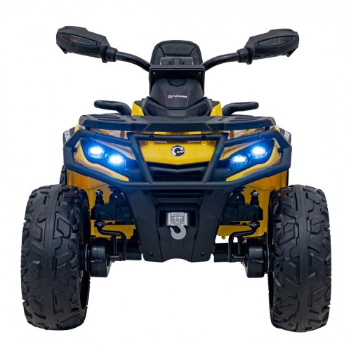 Čtyřkolka Quad Can Am Outlander s dálkovým ovládáním žlutá